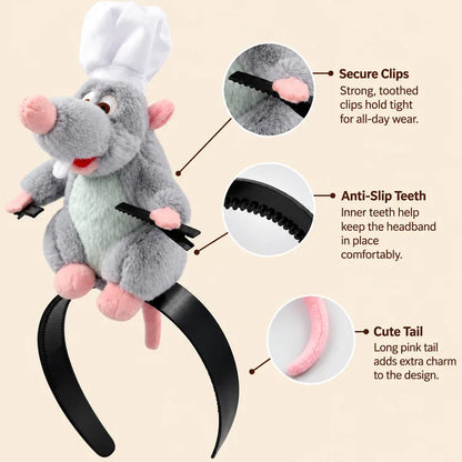 Glaure Rat Chef Headband